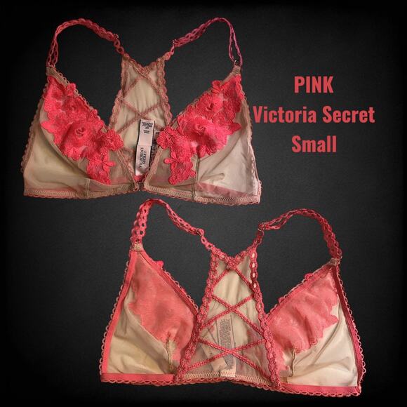 NWT Victoria Secret's Small Dream Angels Cups Lace Floral B-C Cup - Picture 2 of 13